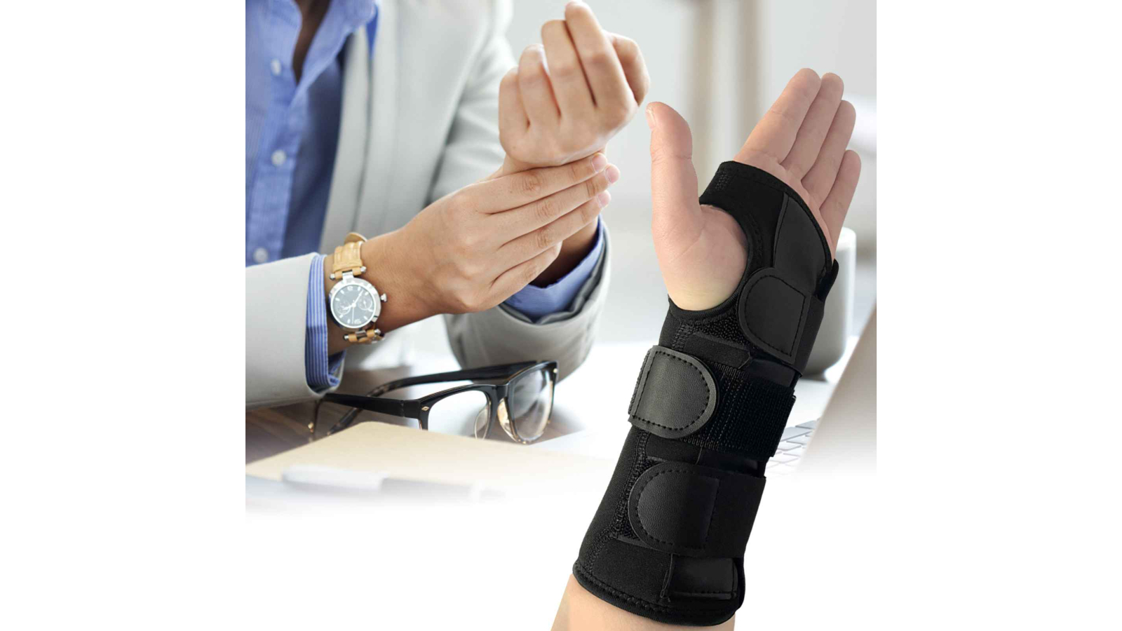 Gilani Engineering Adjustable Sport Left Wrist Guard Black Harvey Norman