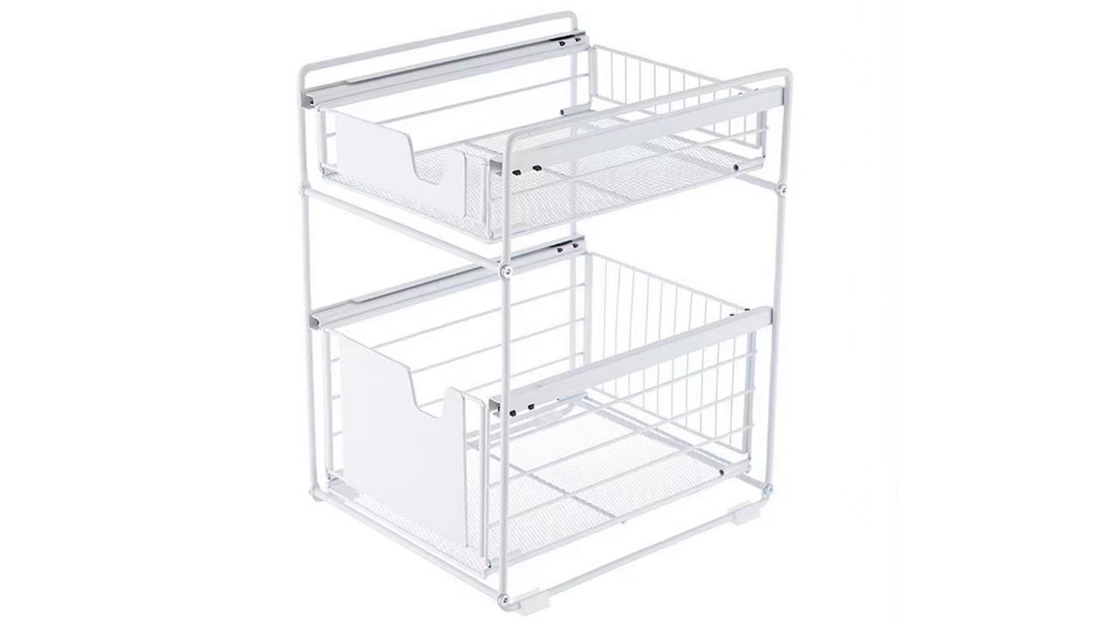 Adivo 2 Tier 33cm Spice Rack - White