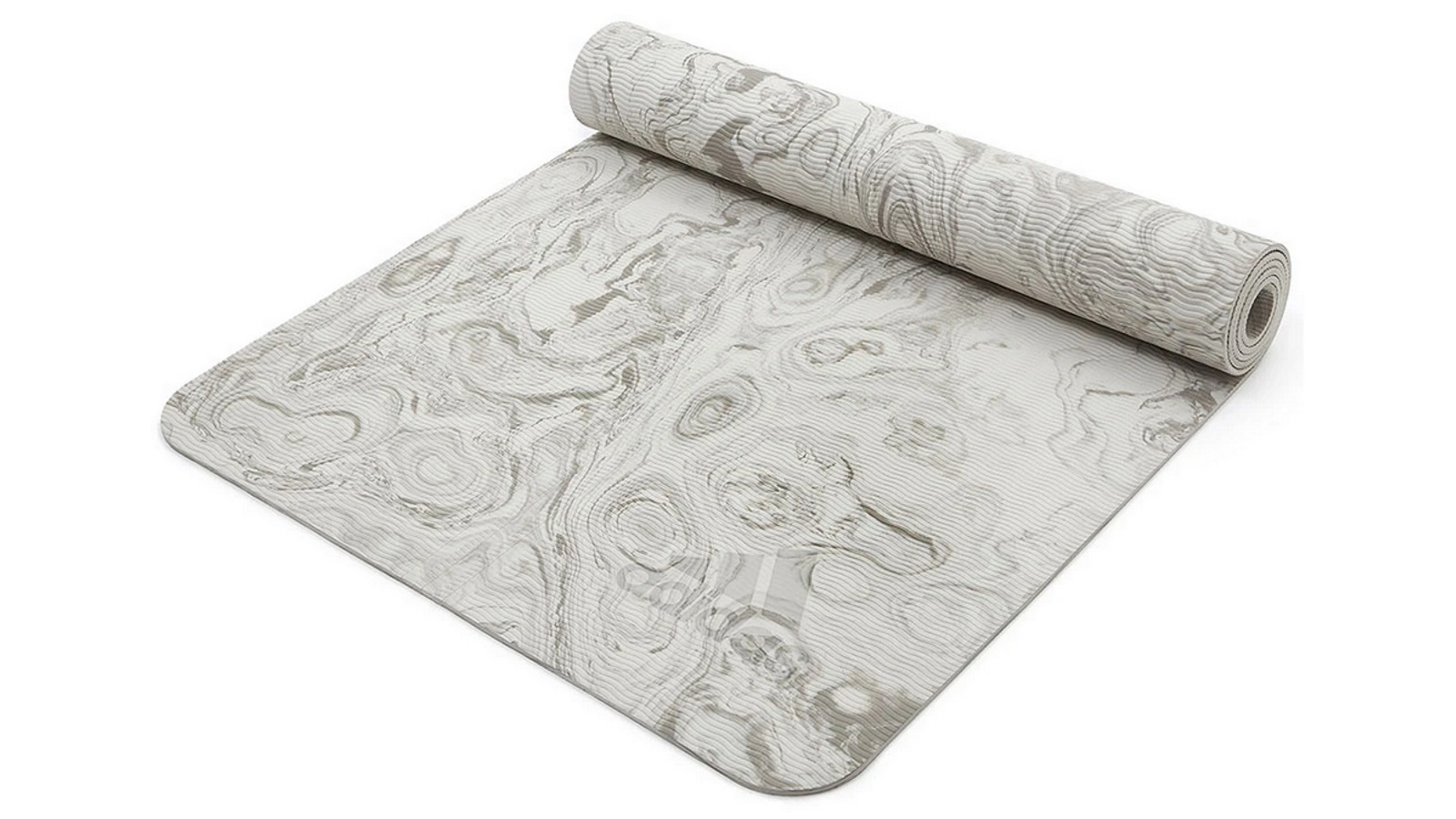 Adidas Premium 5mm Camo Yoga Mat - Alumina