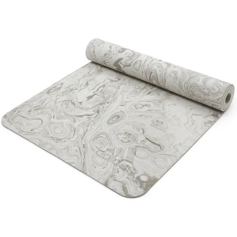 Adidas Premium 5mm Camo Yoga Mat - Alumina