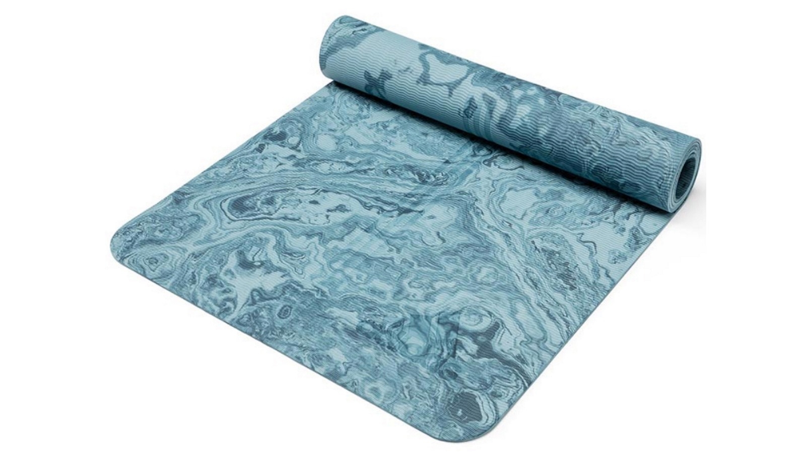 Adidas Premium 5mm Camo Yoga Mat - Raw Steel