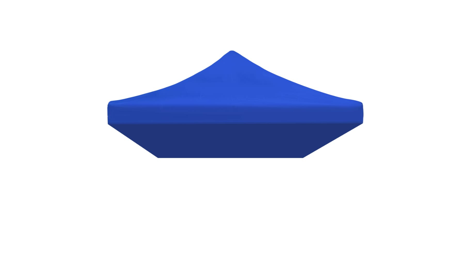 vidaXL Blue Party Tent Roof - 4 x 8 Metre