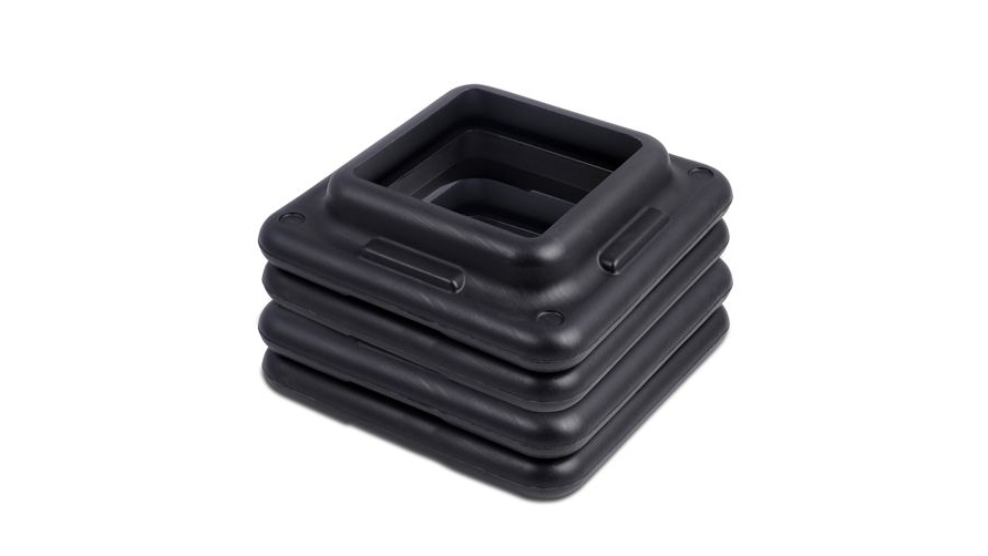 Everfit Set of 4 Aerobic Step Risers for Gym Fitness Workout Exercise