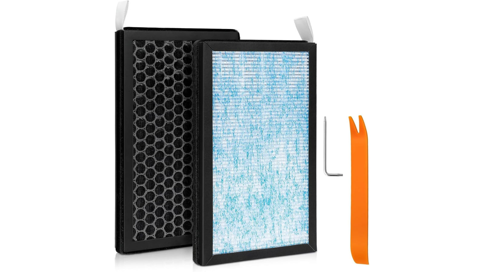 Buckko HEPA Air Filter Designed for Tesla Model 3 and Model Y 2016-2024 2025 2026