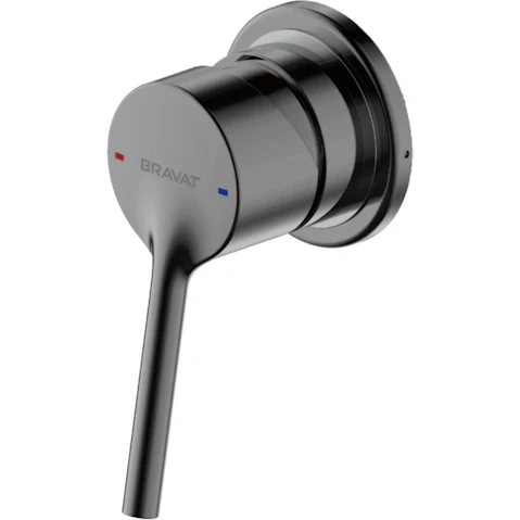 Bravat Affability Shower/Bath Mixer - Matte Black