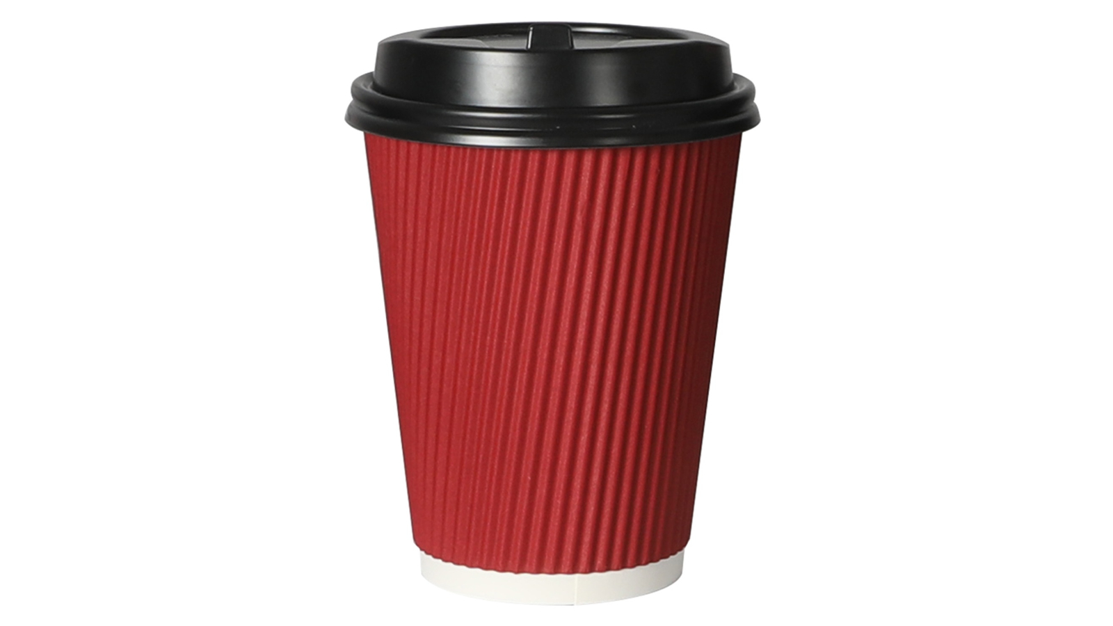 Toque 200 Piece 16oz Take Away Coffee Cup + Lid - Red