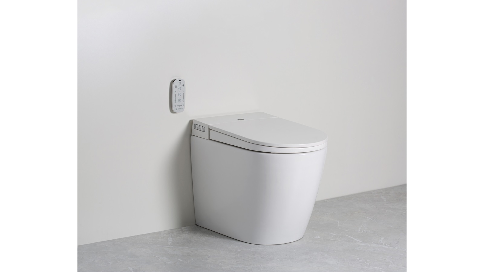 Argent Evo Wall Faced Smart Toilet System with Argent Inwall Cistern