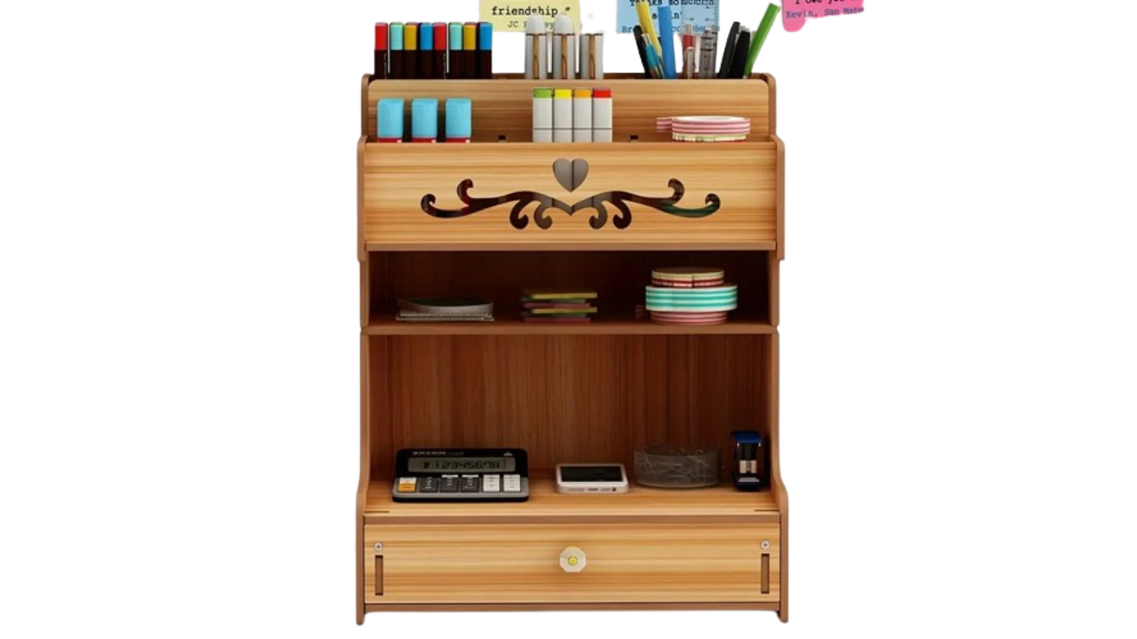NNETM Wooden Drawer Organizer