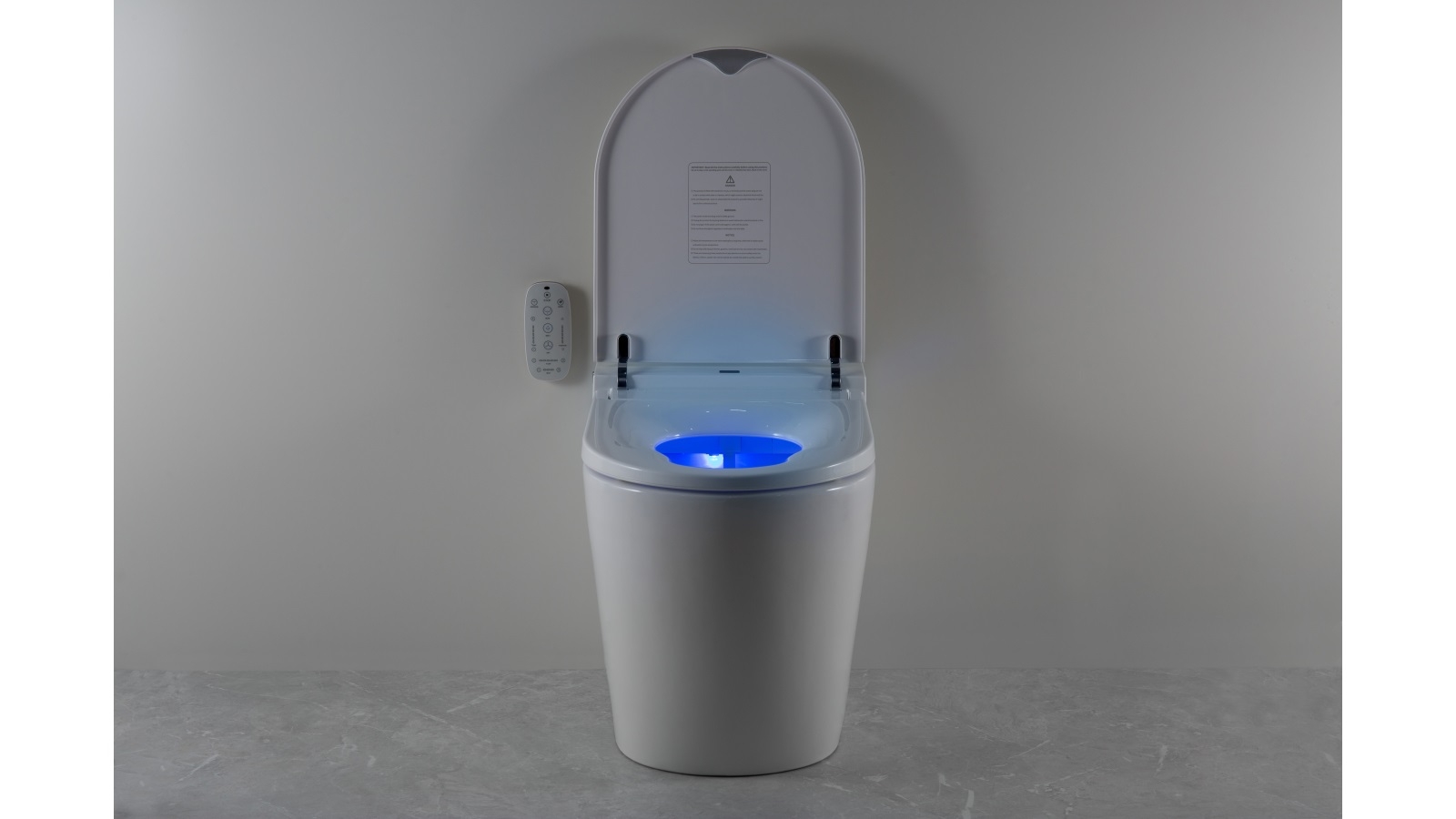 Argent Evo Wall Hung ViSmart Toilet System with Villeroy & Boch Inwall