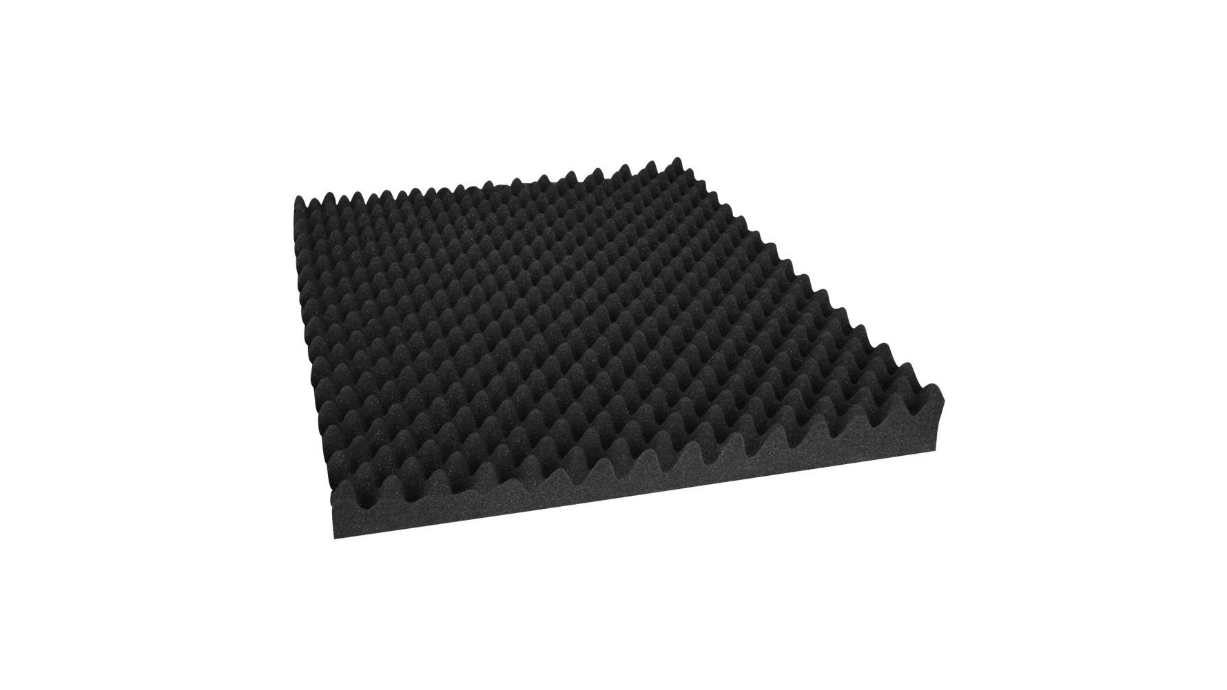 Alpha 40Piece Acoustic Foam 50x50 Eggshell Style Harvey Norman
