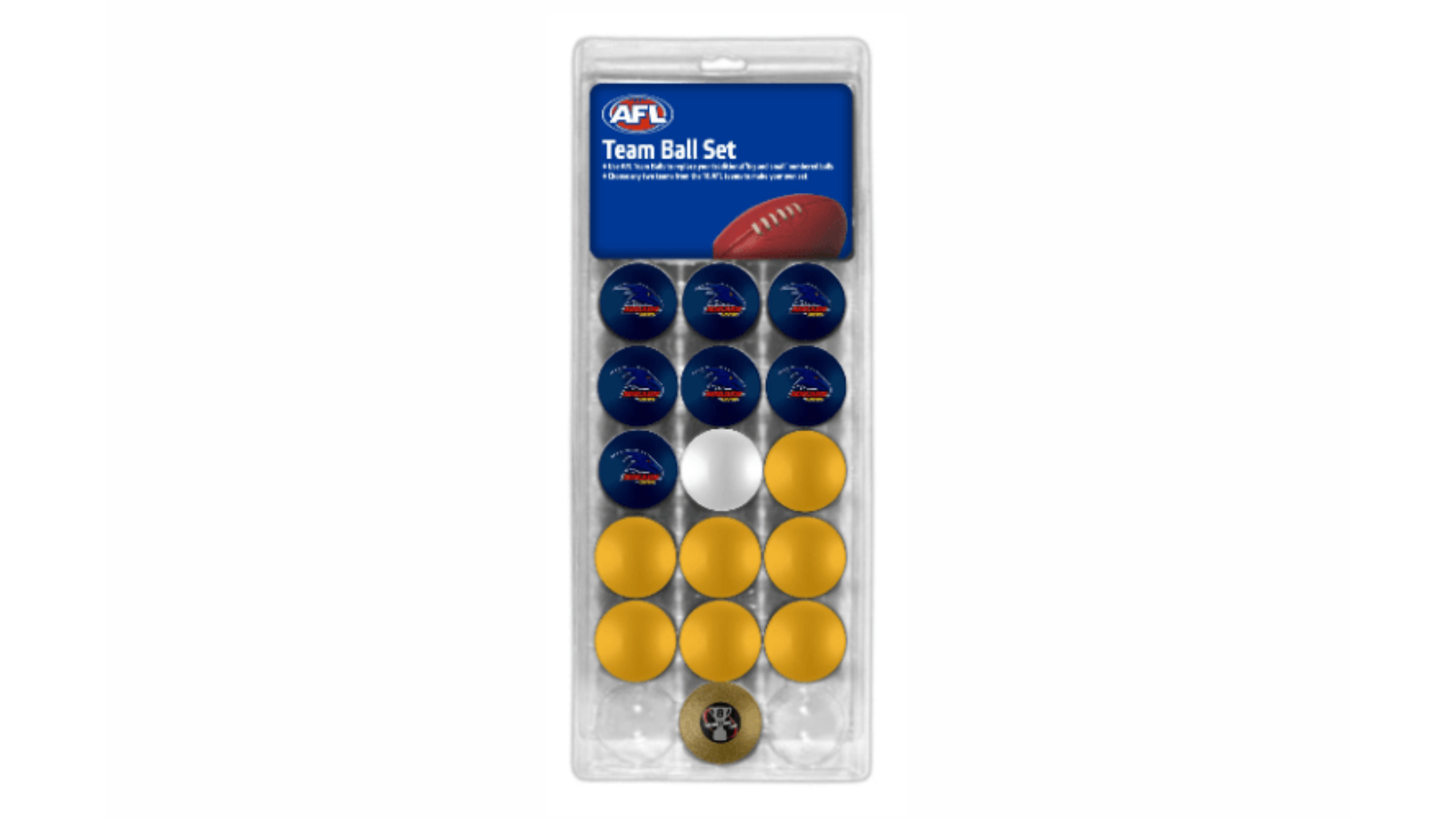AFL Adelaide Crows Pool Snooker Billiard Ball Set