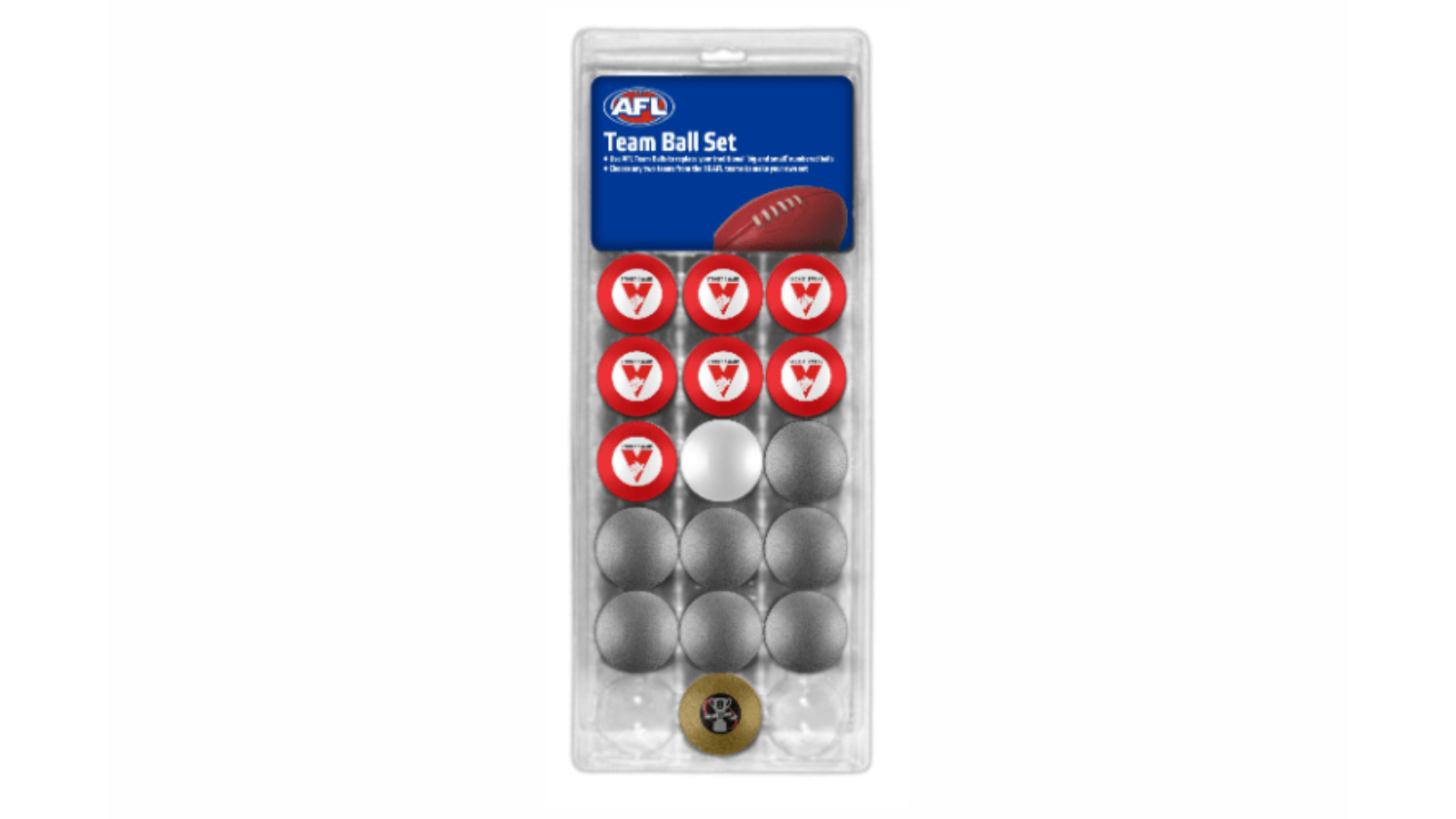 AFL Sydney Swans Pool Snooker Billiard Ball Set