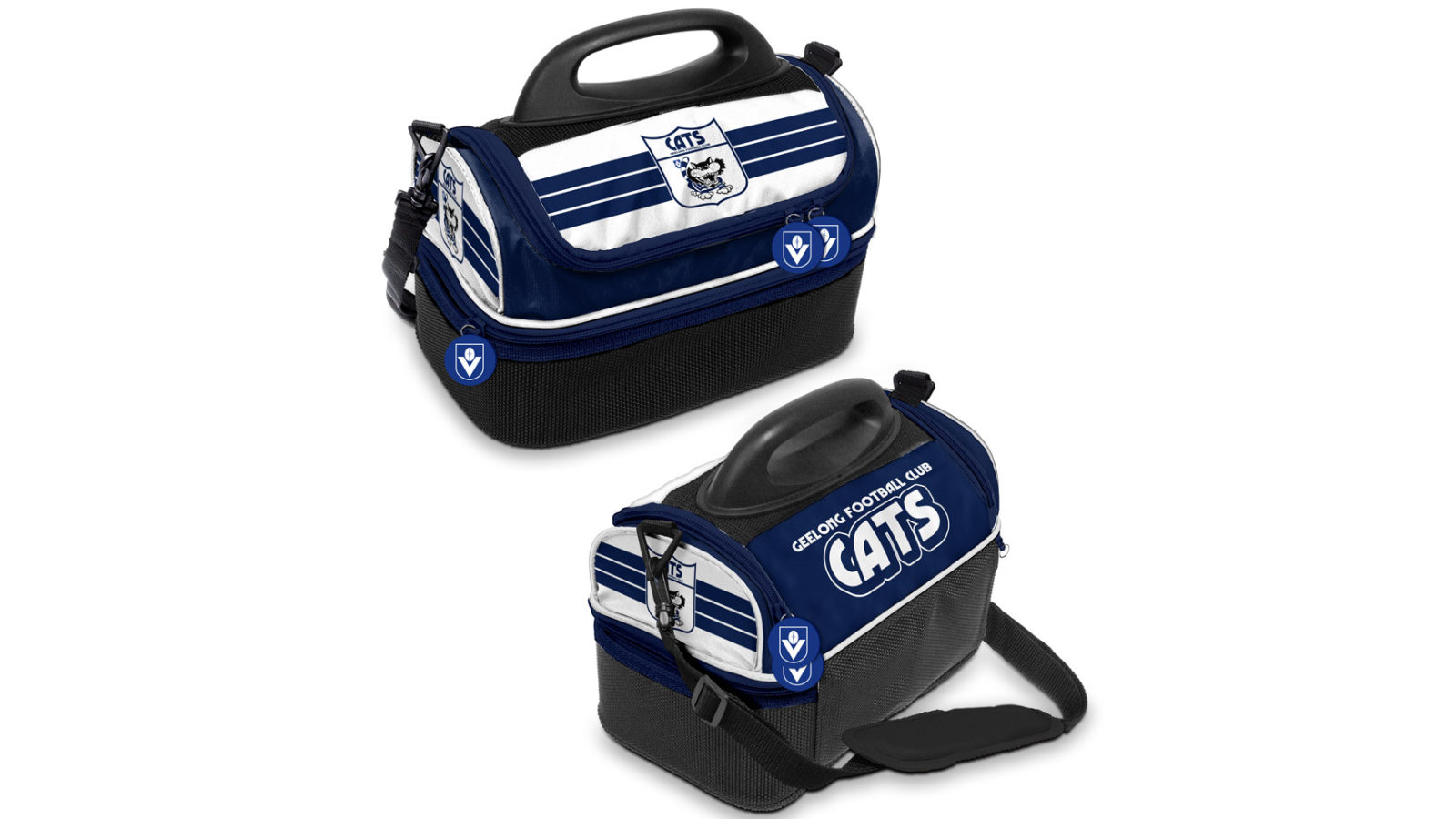 AFL Geelong Cats Retro Design Insulated Dome Box Cooler Bag