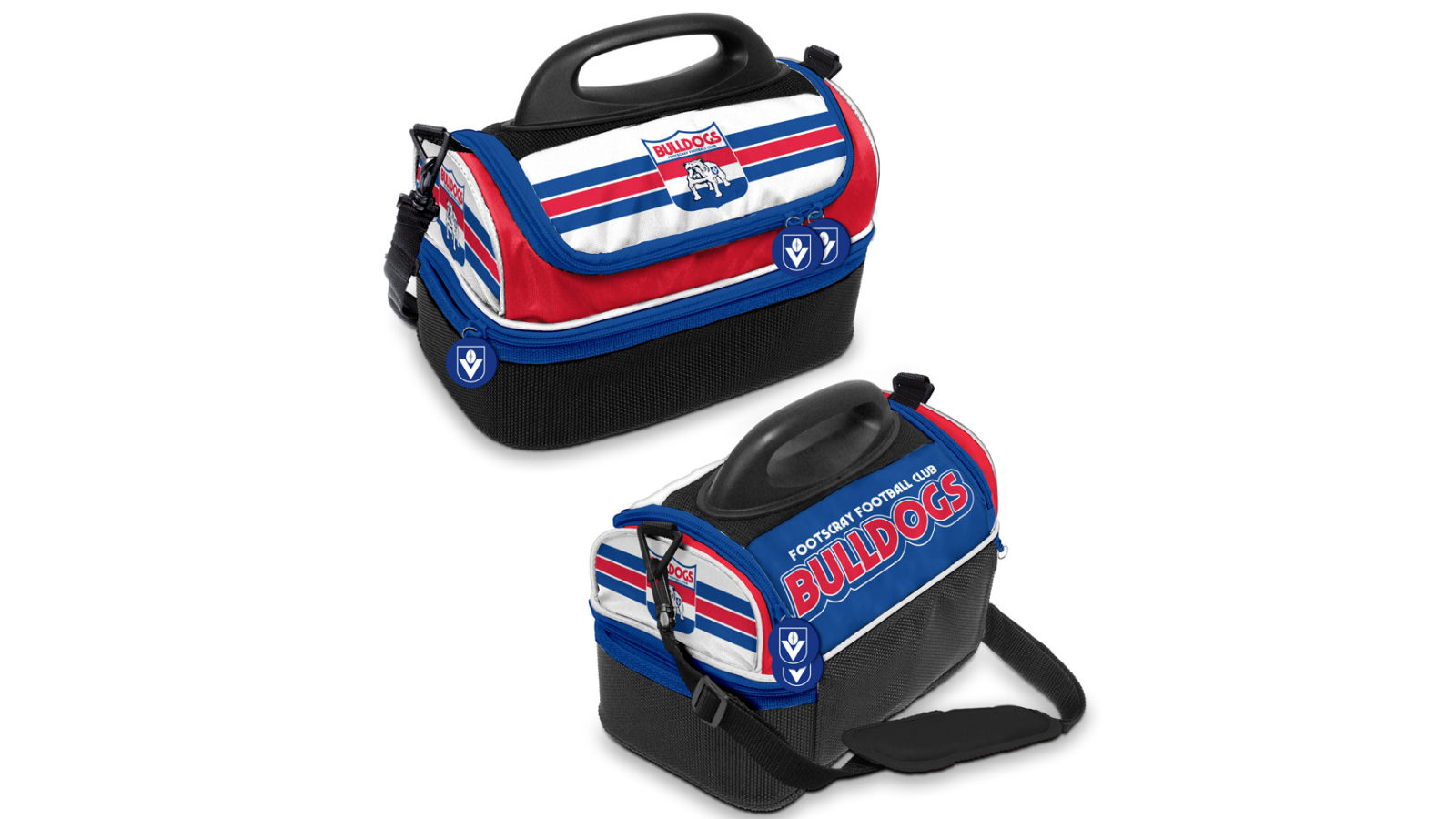 AFL Western Bulldogs Retro Design Insulated Dome Box Cooler Bag
