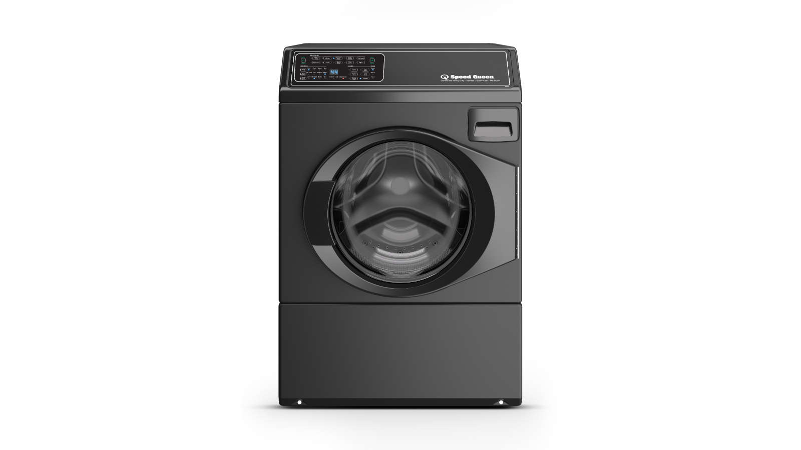 Speed Queen 10kg Front Load Washer - Black