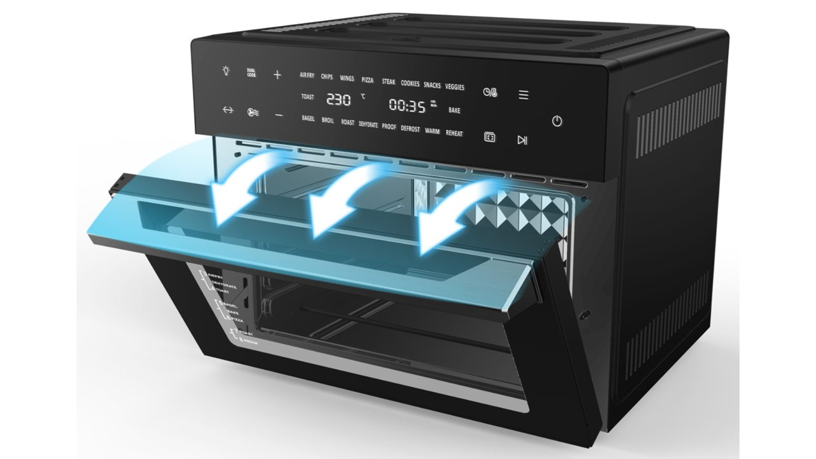 Healthy Choice 30 Litre Digital MultiFunction 1800W Air Fryer Oven