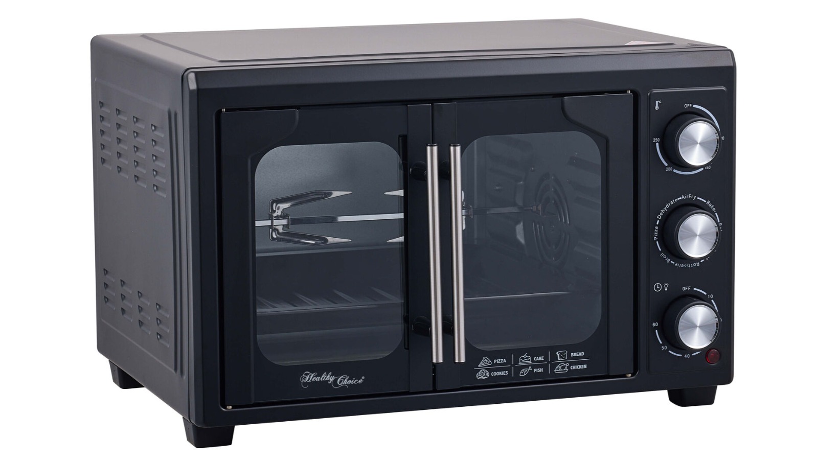 Healthy Choice 30L Digital Air Fryer with Rotisserie
