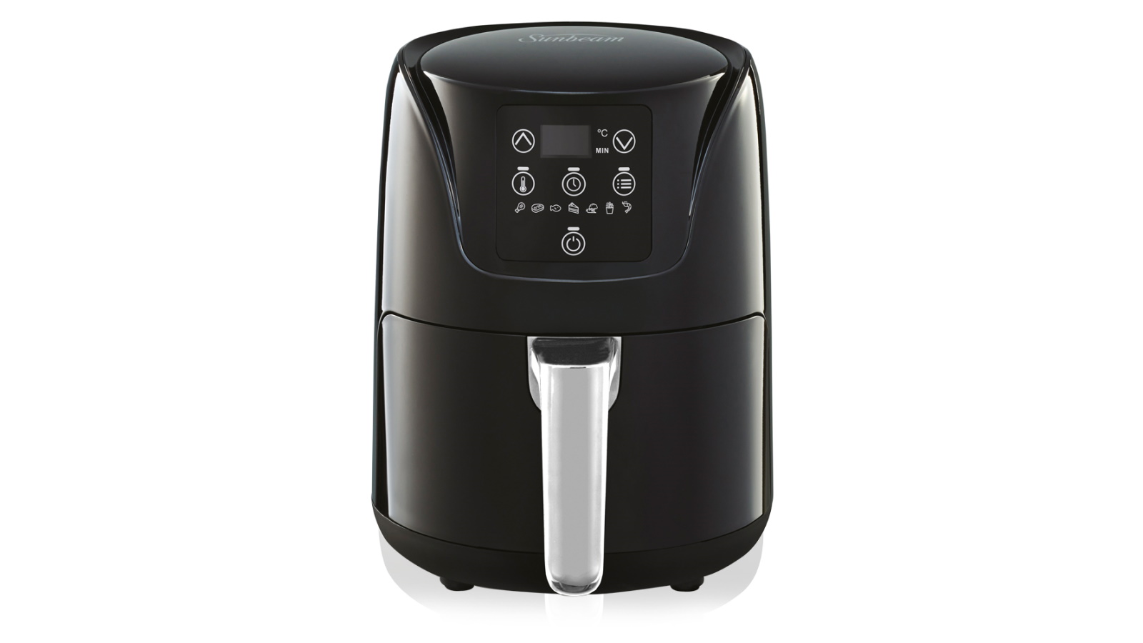 Neo Black Electric 6.5L Digital Air Fryer with Glass Viewing Window