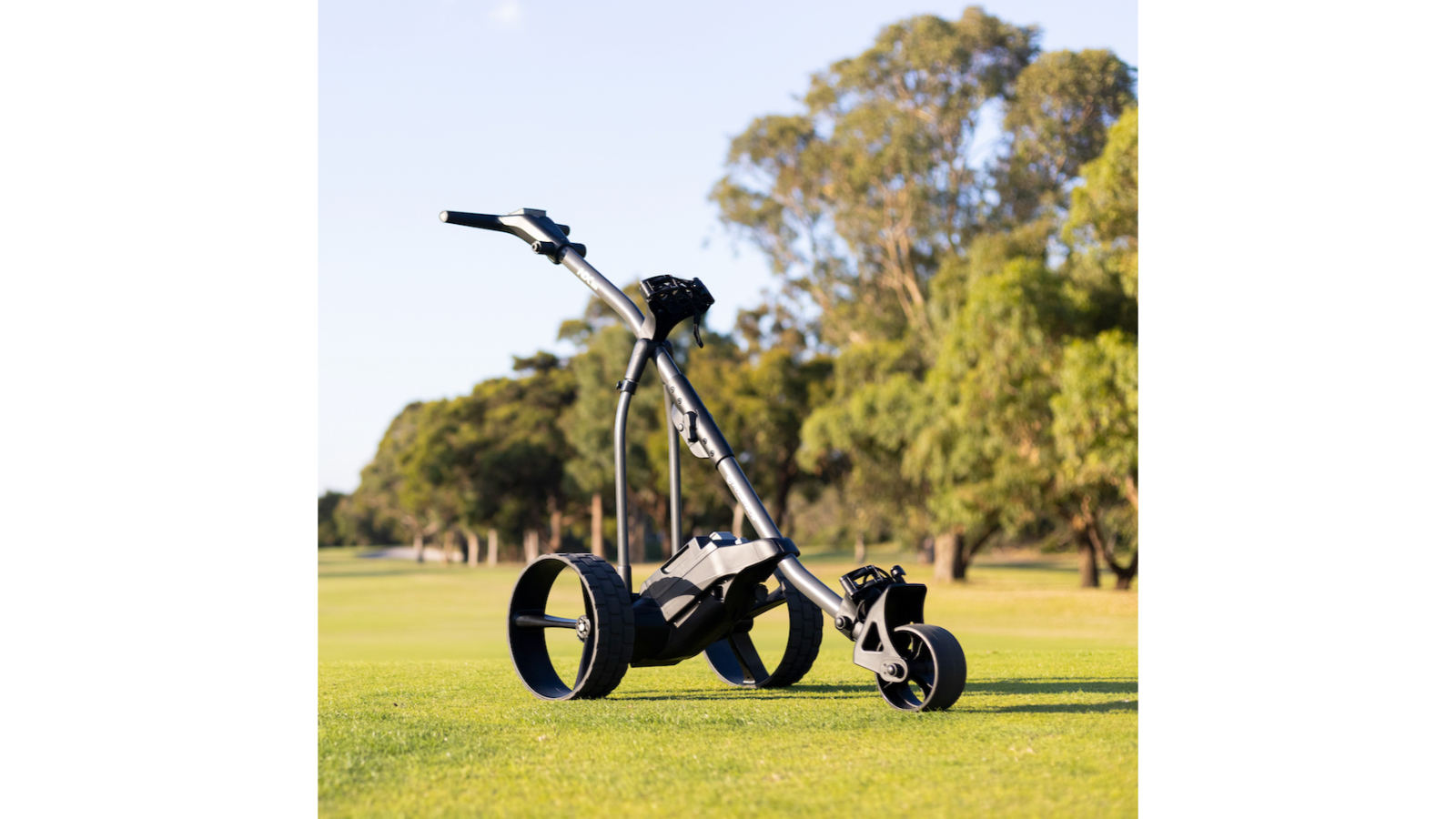 PowerBug NX Electric Golf Buggy Black Harvey Norman
