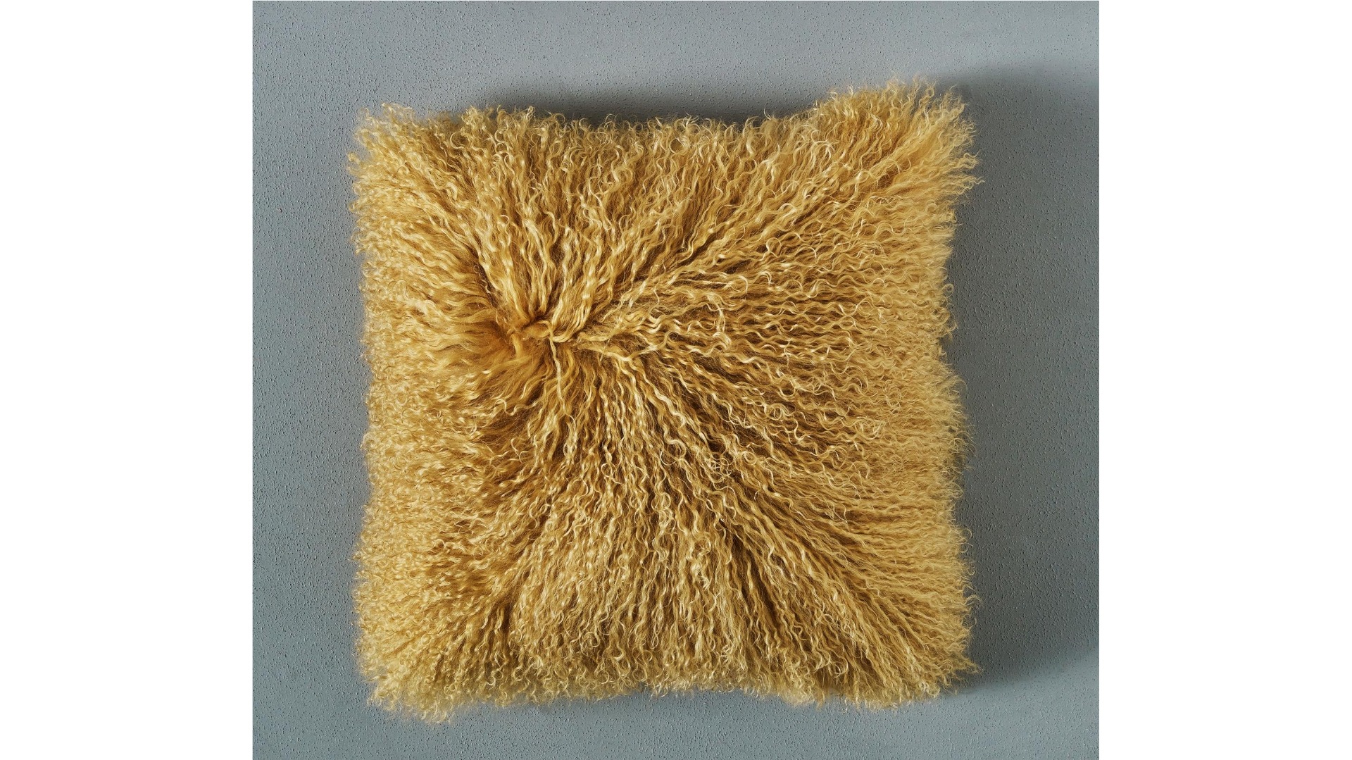 Mongolian Mustard Cushion