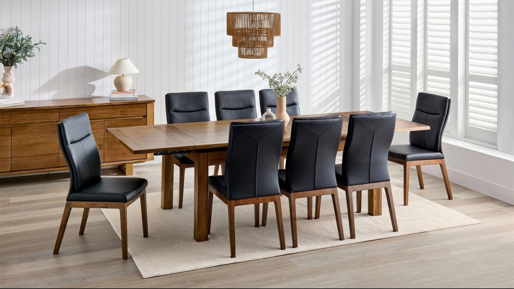 Kakadu 9-Piece Extension Dining Table Set