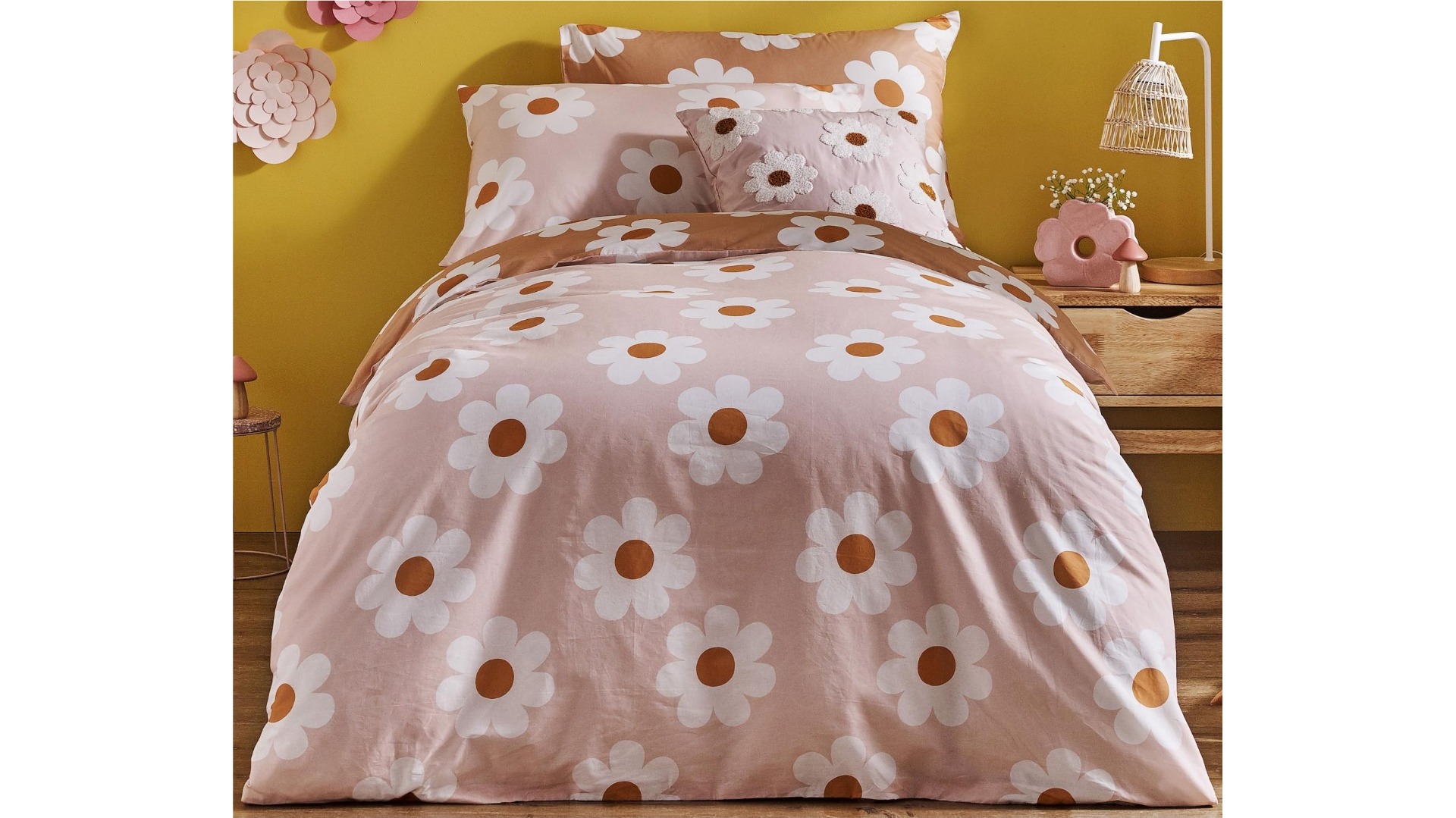Bellis Quilt Cover Set - Double