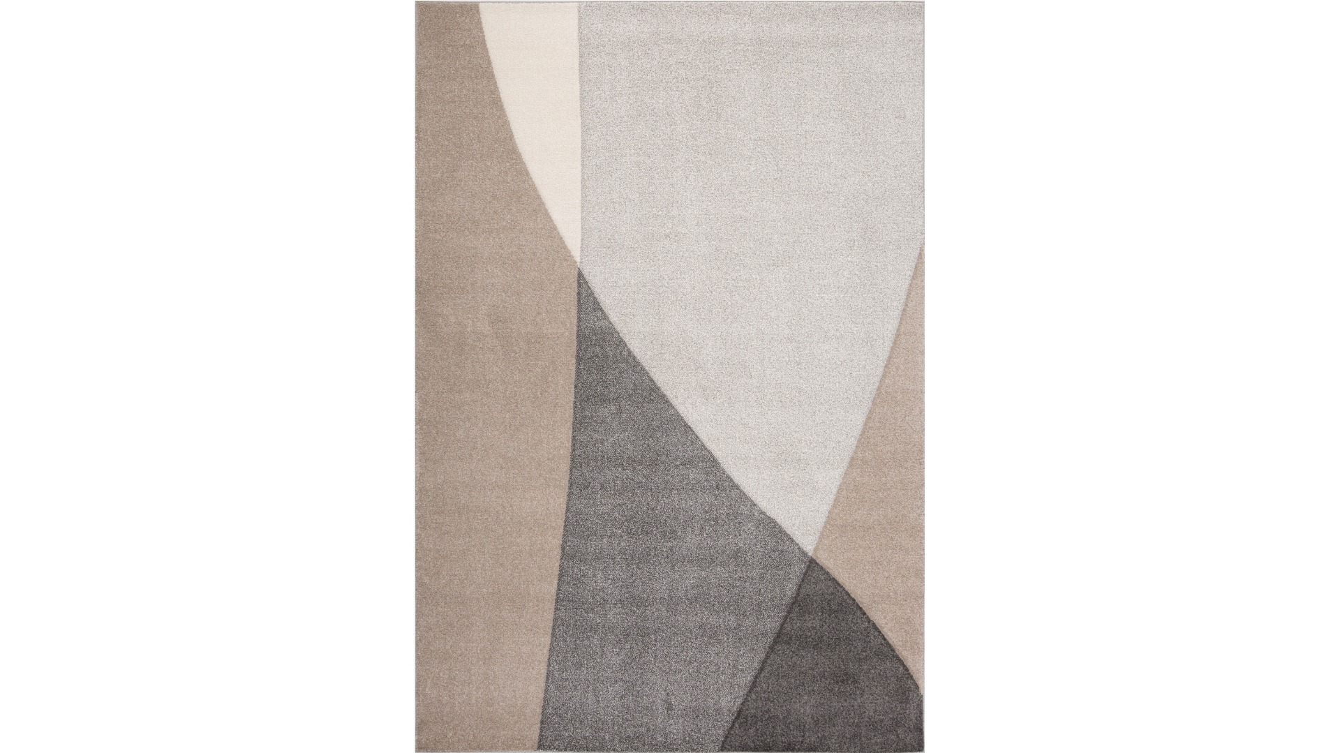 Dixie Curves Beige Rug - Large