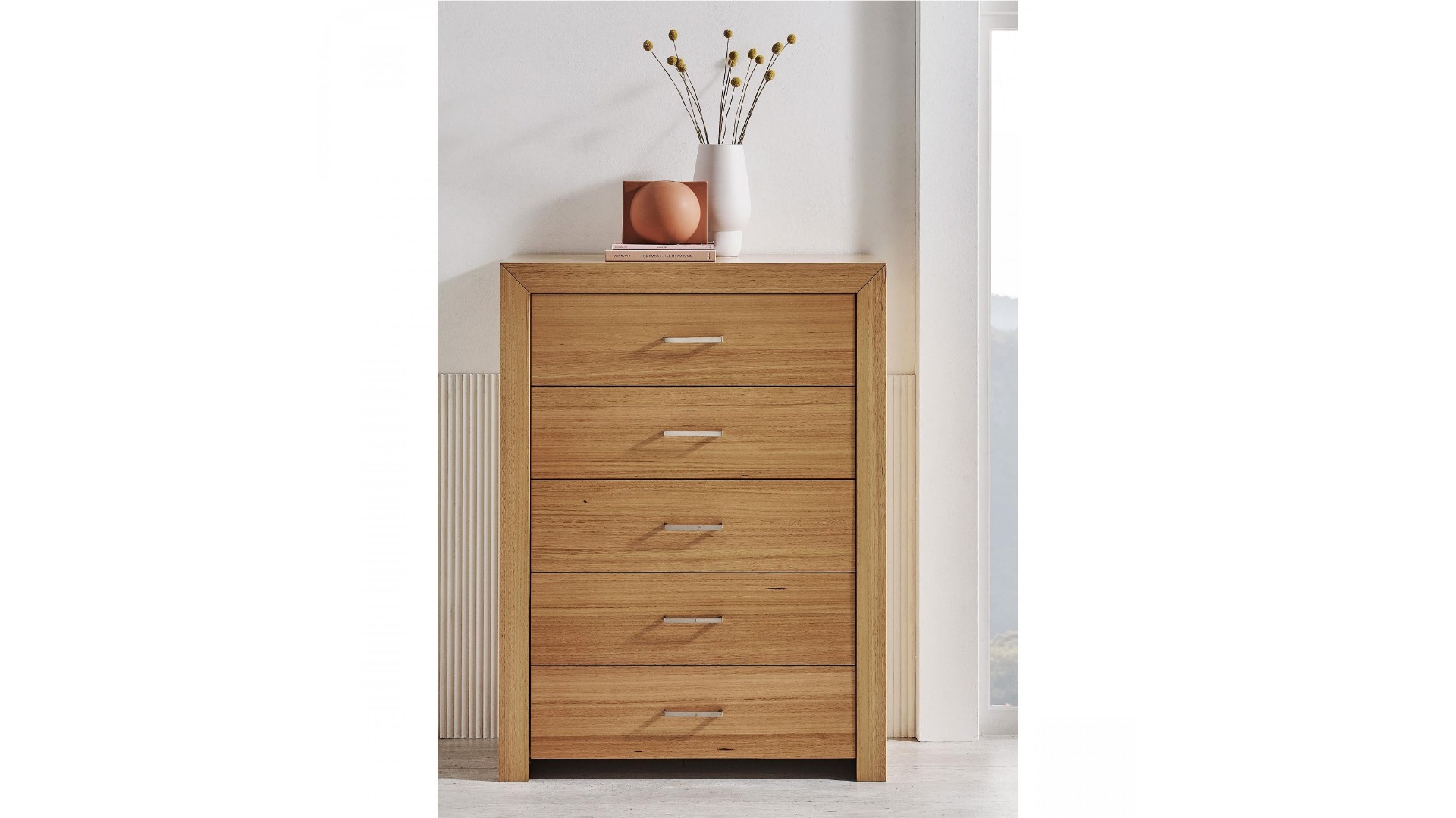 Ravello 5-Drawer Tallboy