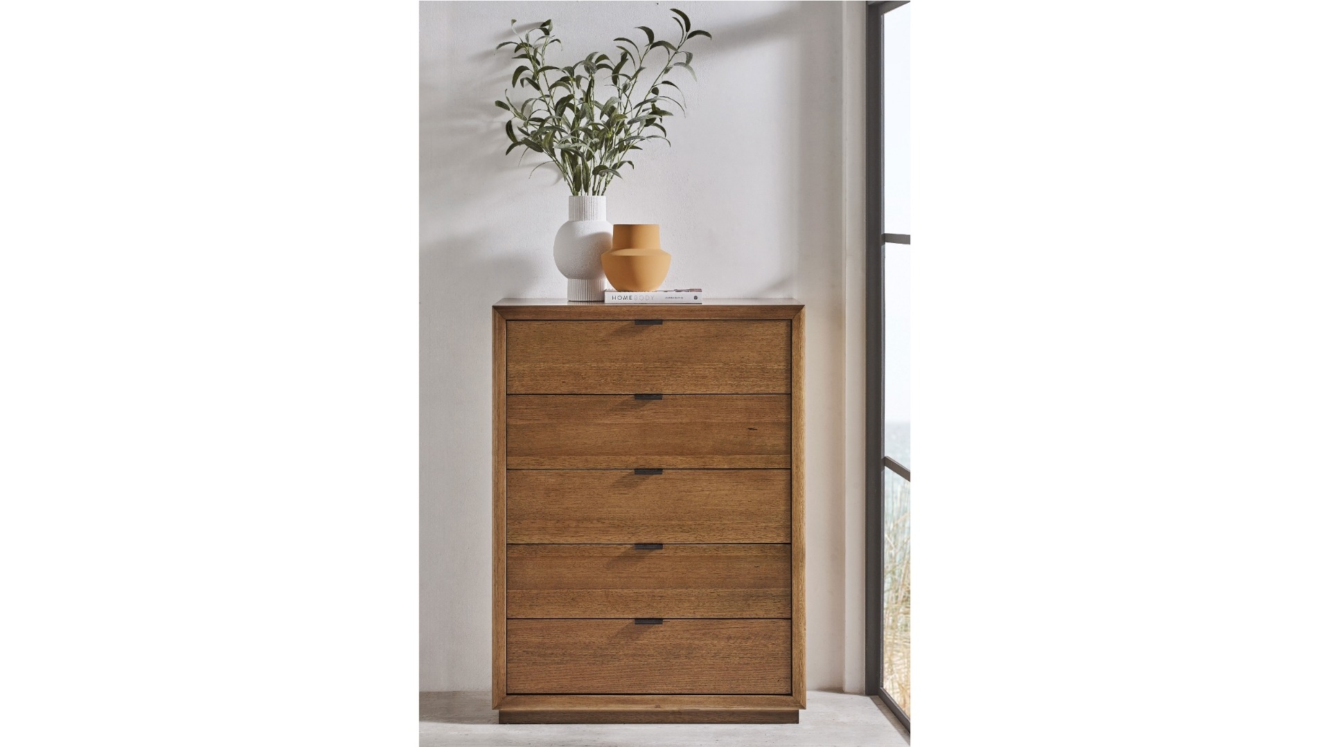 Wallace 5-Drawer Tallboy