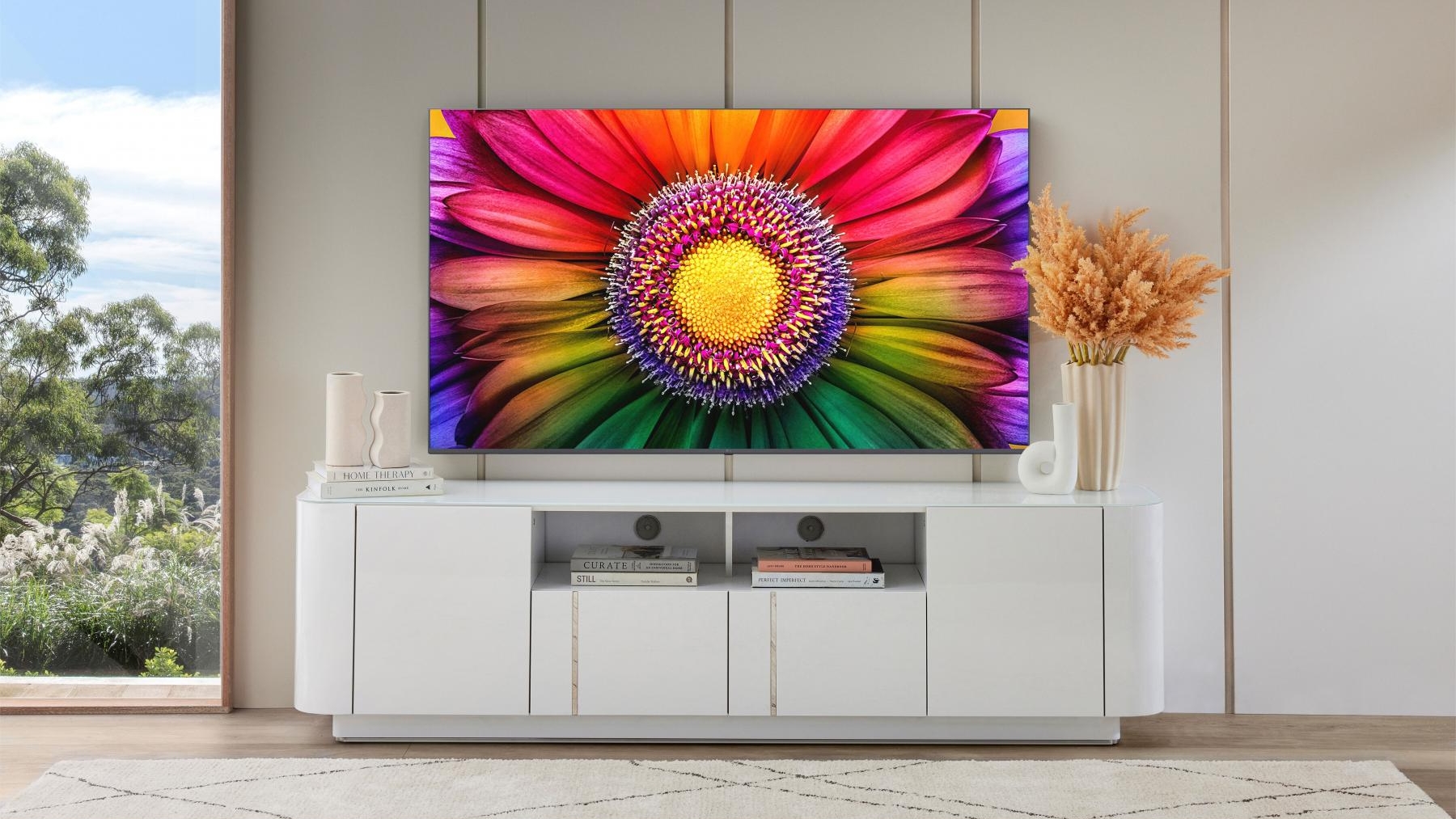 Bolero White TV Unit