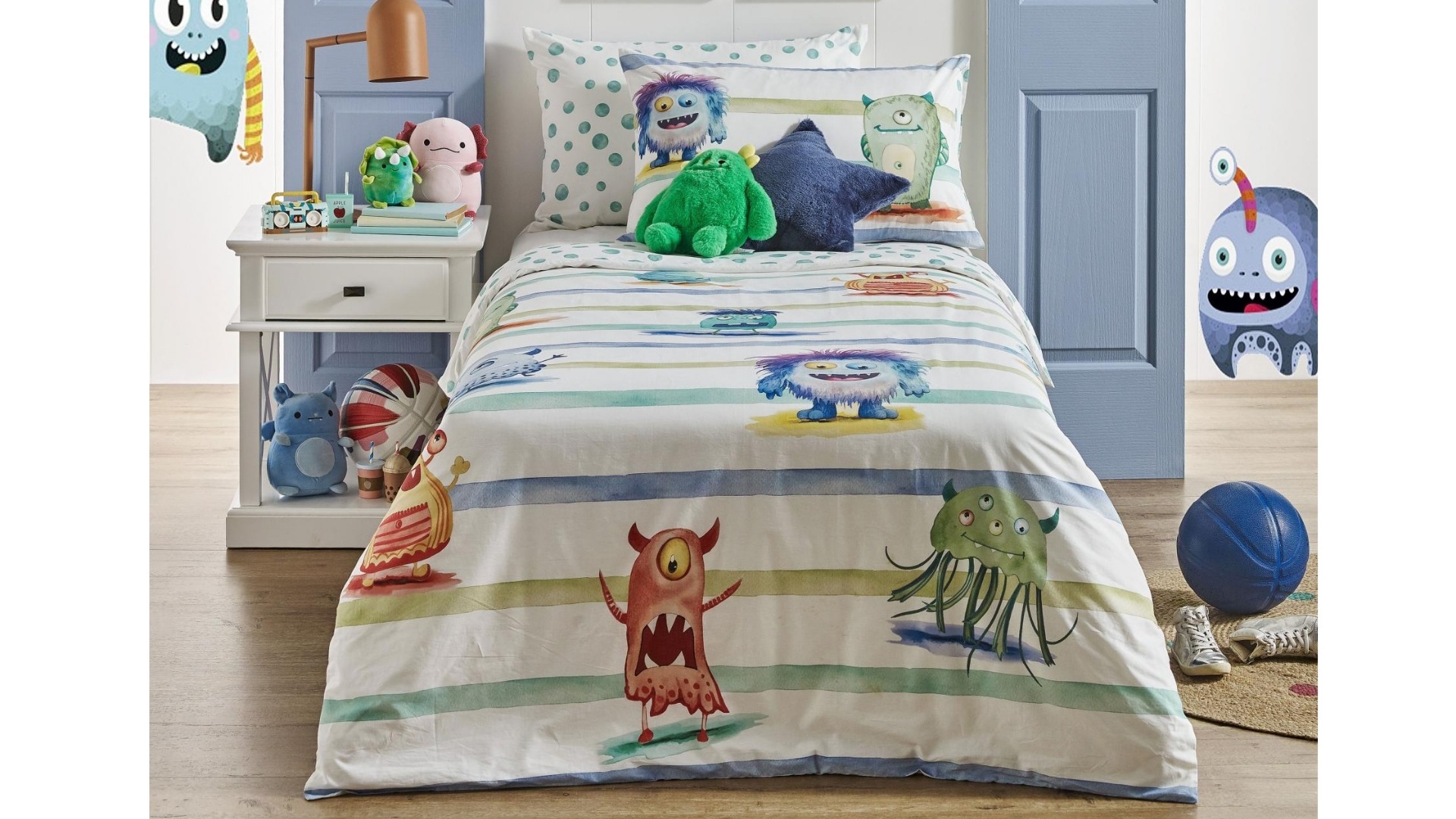 Gizmo Monster Quilt Cover Set - Single