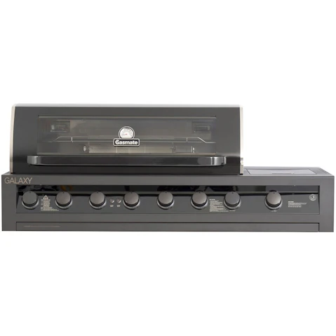 Gasmate Galaxy Gen 2 6 Burner Built-in BBQ with Side Burner