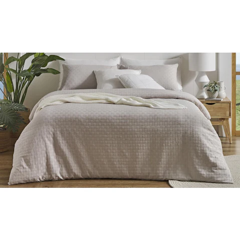 L'Avenue Myra Silver Quilt Cover Set