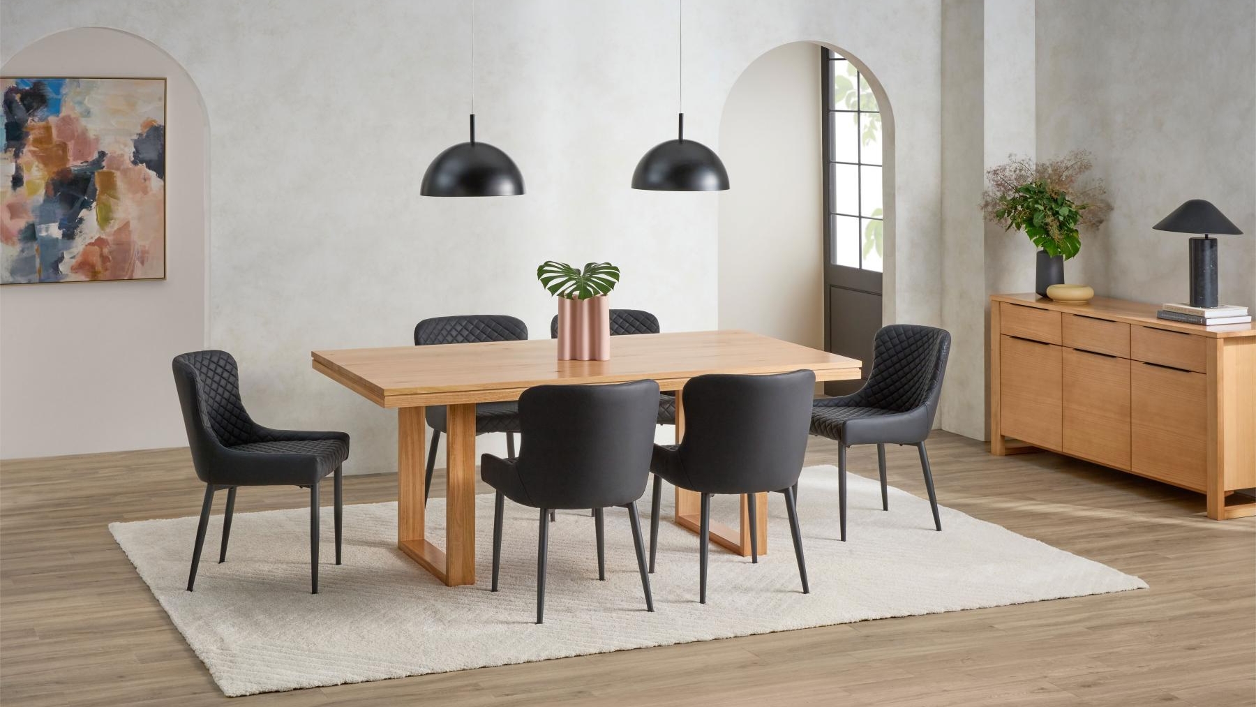 Avalon 7-Piece Dining Table Set