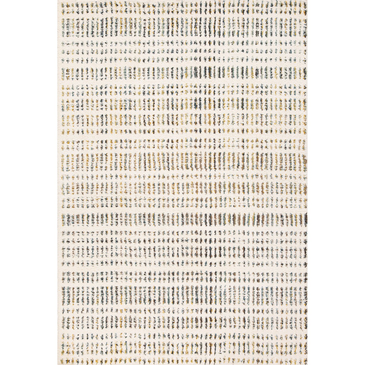 Galileo Ivory Block Rug - Extra Large