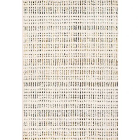 Galileo Ivory Block Rug - Extra Large