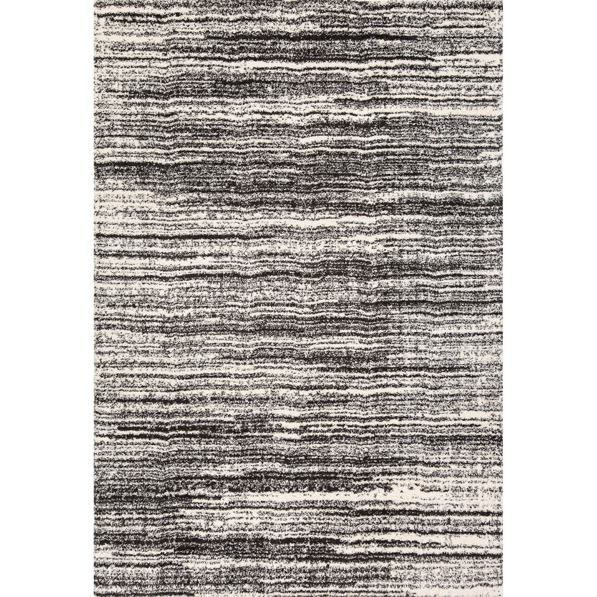 Galileo Charcoal Stripe Rug - Extra Large