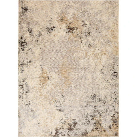 Nebulous Globule Grey Rug - Extra Large
