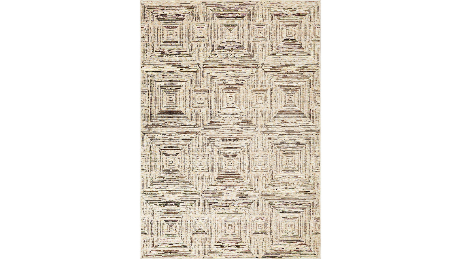 Nebulous Infinity Latte Rug - Medium