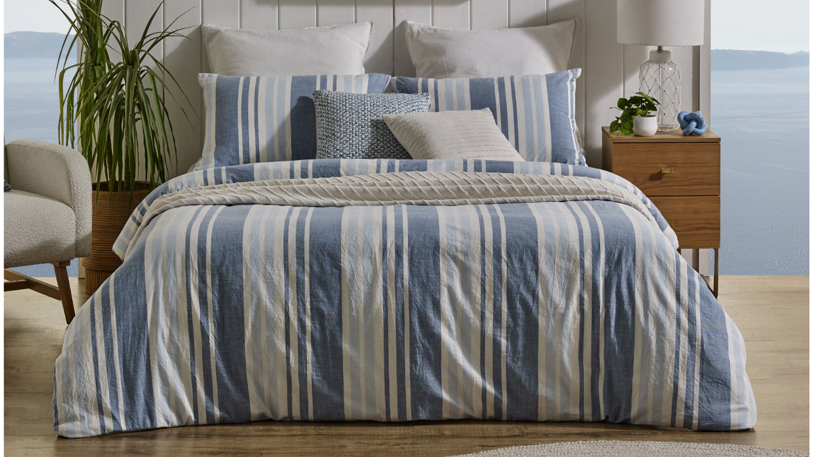 L'Avenue Lifestyle Porto Quilt Cover Set - Double