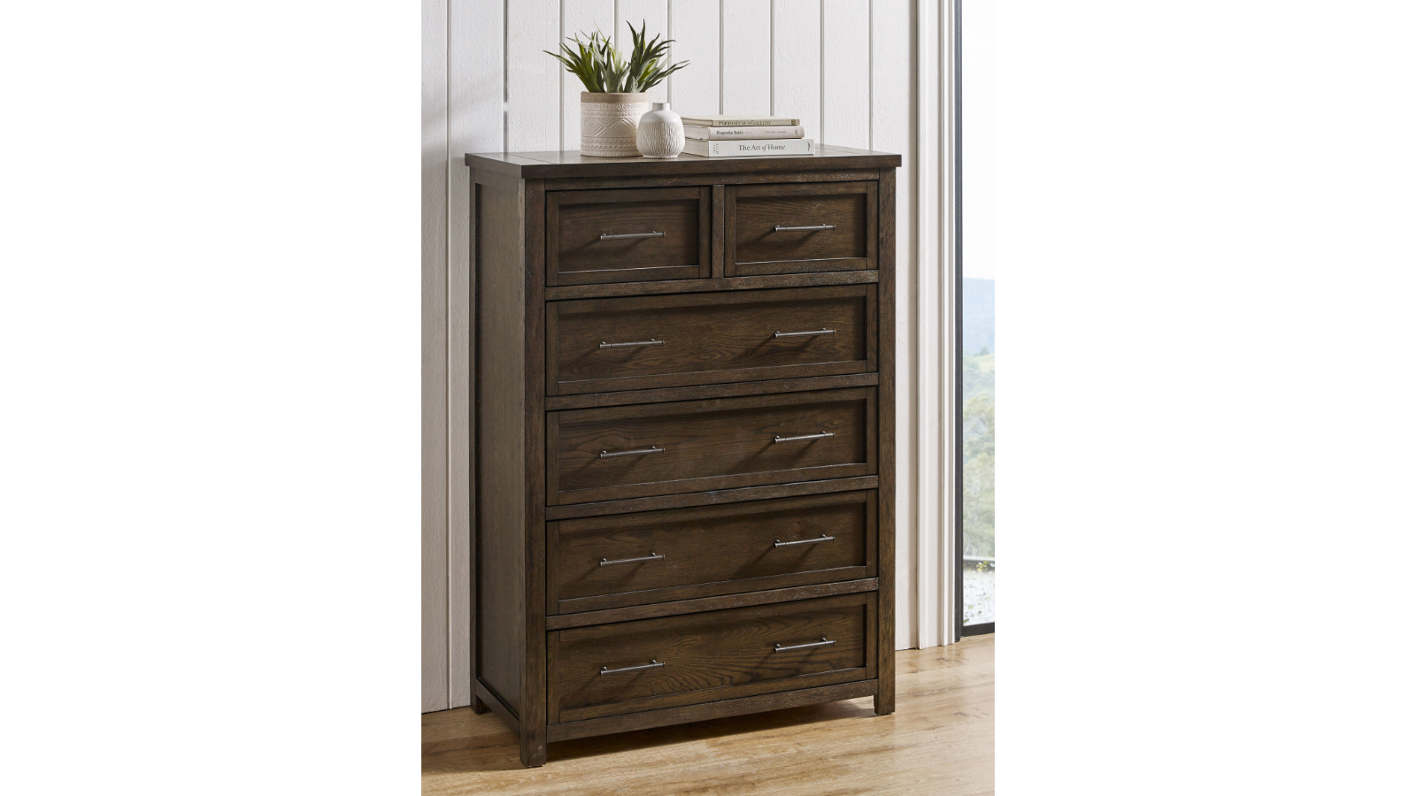 Juta 6-Drawer Tallboy