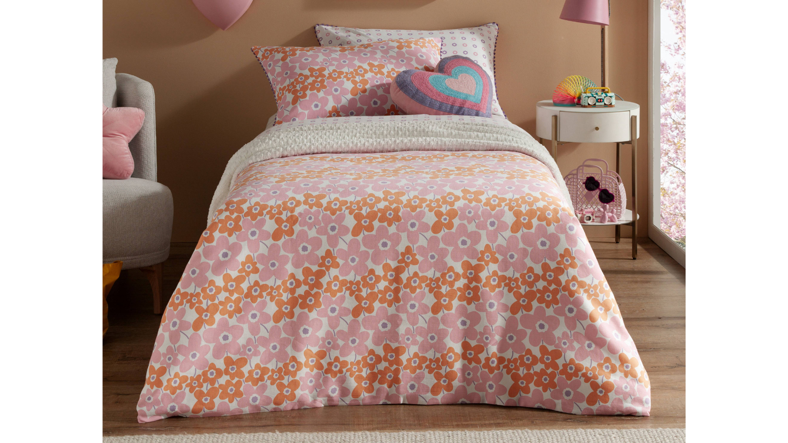 Posey Quilt Cover Set - Queen