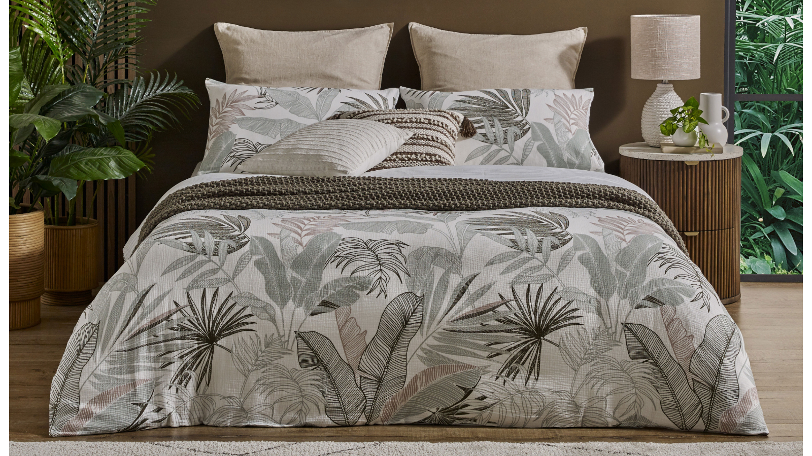 L'Avenue Lifestyle Juniper Quilt Cover Set - Double