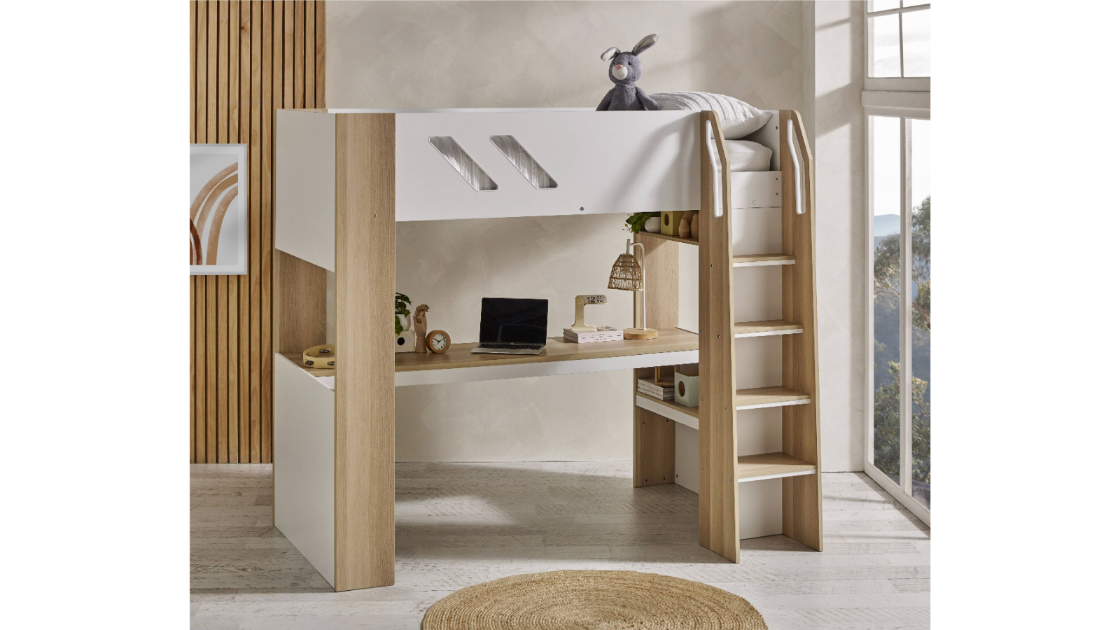 Piper Single Loft Bunk Bed