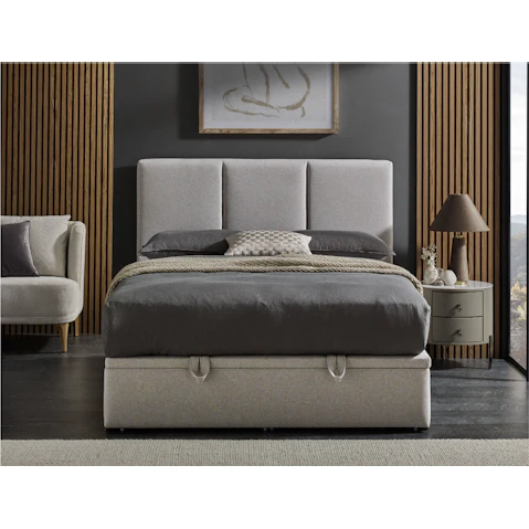 Sophie Gaslift Base with Vertical Bedhead