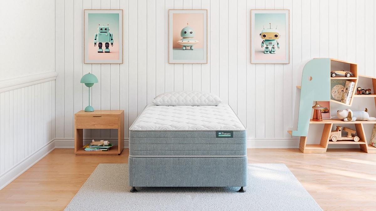 Sealy Posture Singles Seabreeze Bed Base - King Single