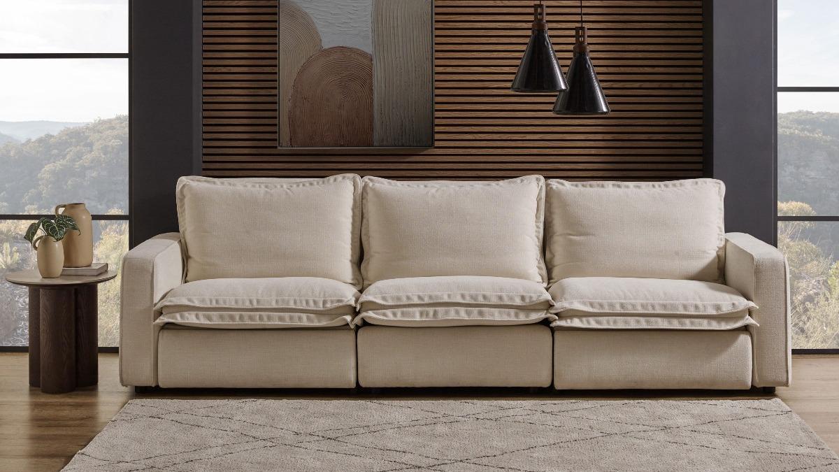 Dream Fabric Powered Recliner Sofa
