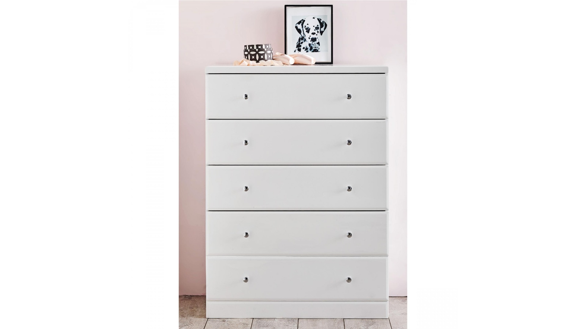 Alaska 5-Drawer Tallboy