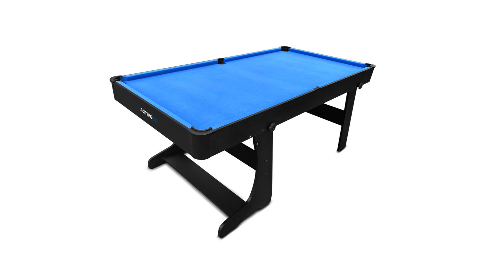 ActiveGo BreakShot Fold Up Velvet cloth Pool and Billiards Table, Cues ...
