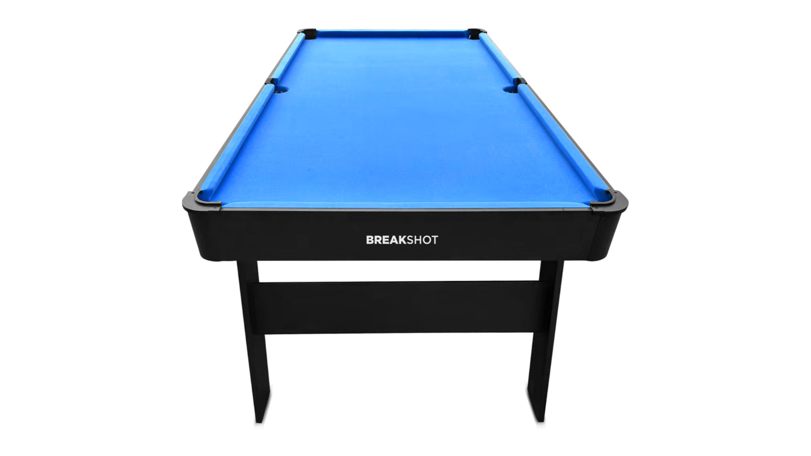 ActiveGo BreakShot Fold Up Velvet cloth Pool and Billiards Table, Cues ...